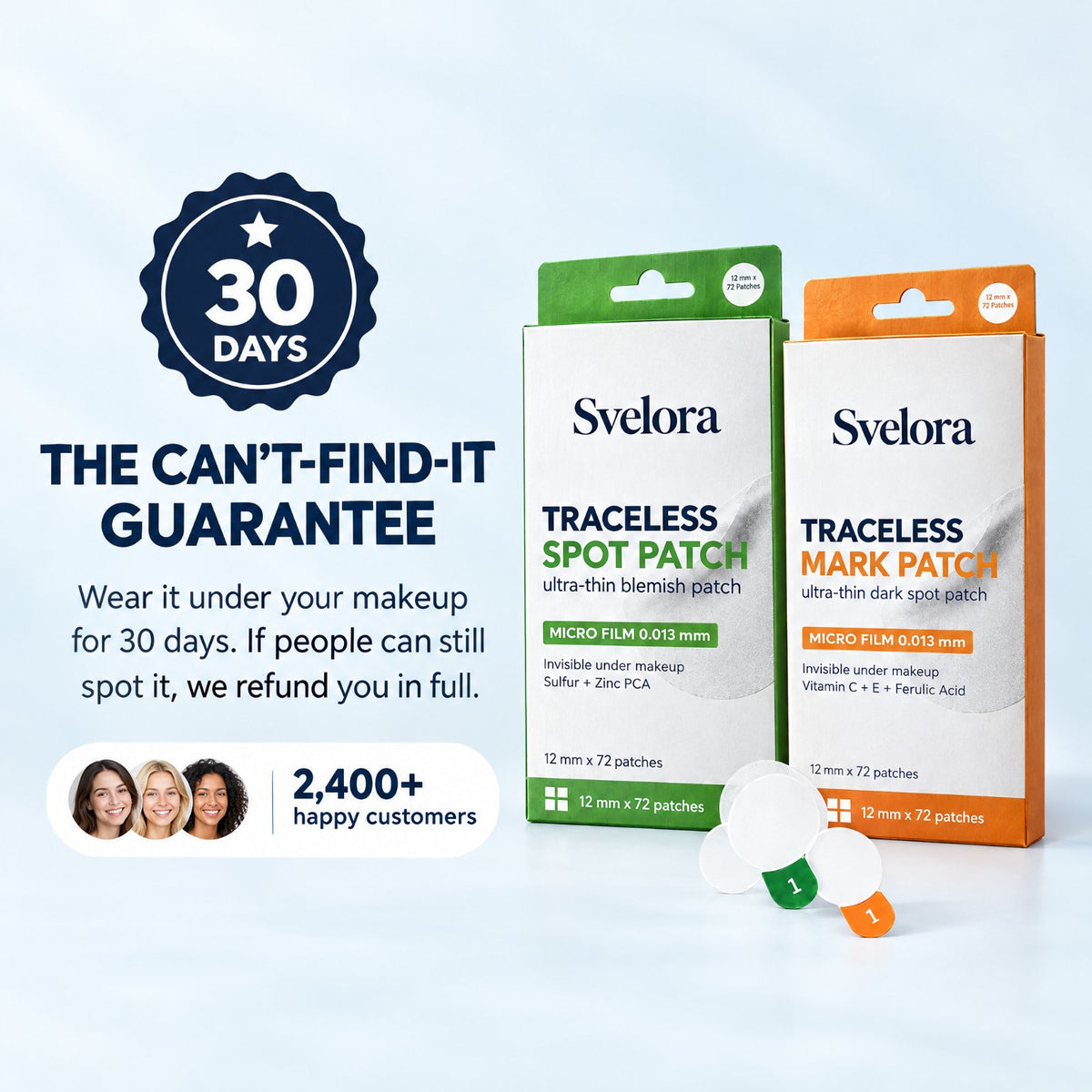 Svelora Traceless Spot Patch